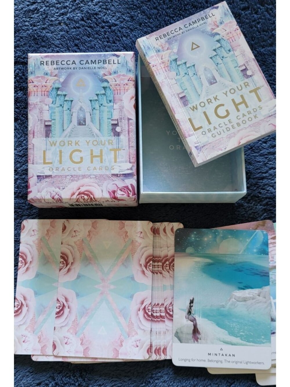 Work Your Light Oracle Deck By Rebecca Campbell Spiritual, Meditation - 44 Cards - Picture 2 of 8